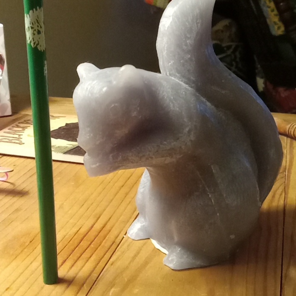 Squirrel Candle - Picture 4 of 4
